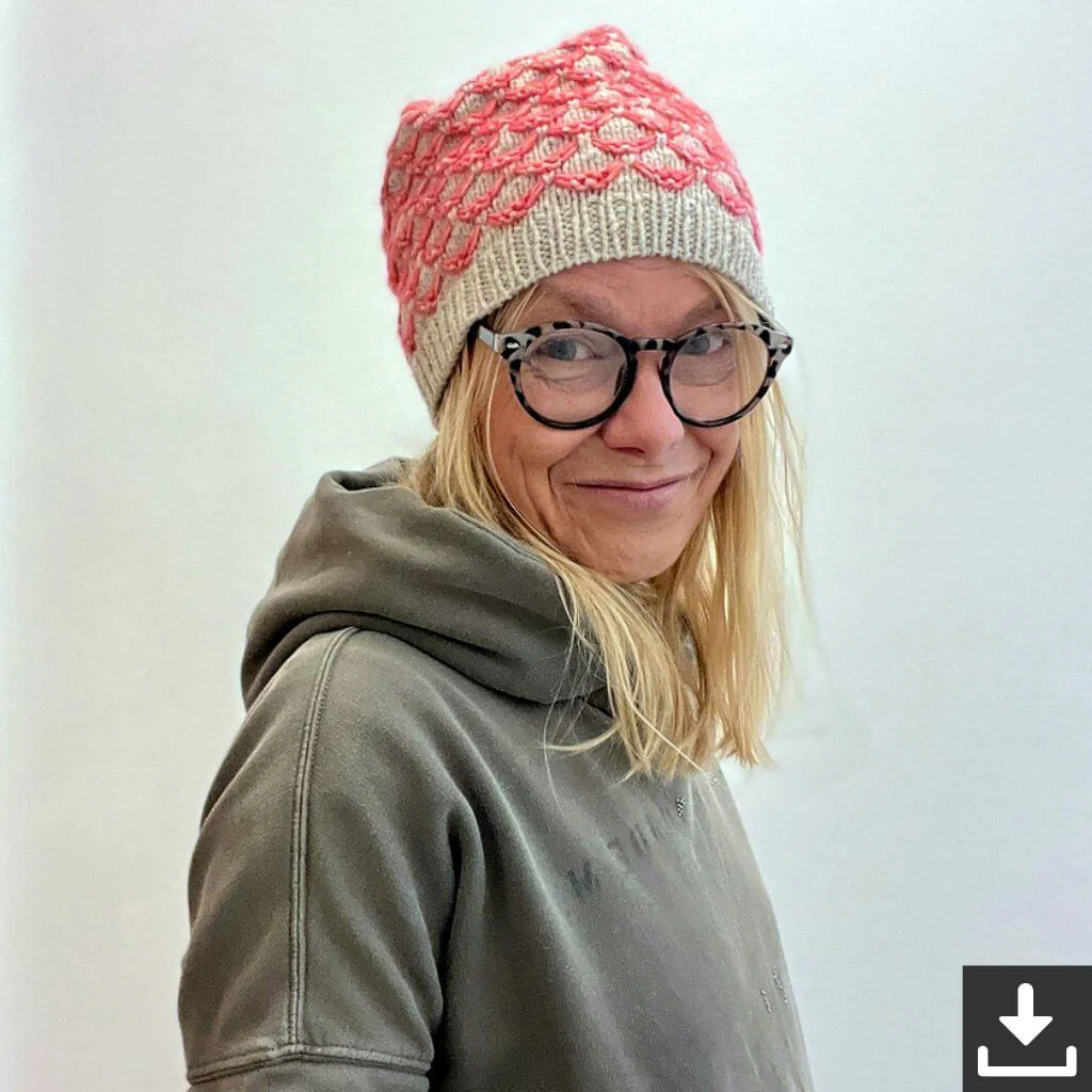Mütze Powder days Strickanleitung - Isabell Kraemer (PDF)