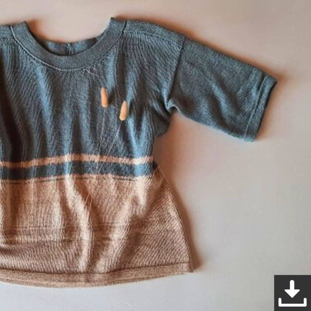 Pullover No Fluff Sweater Strickanleitung - Nadelmelodie (PDF)