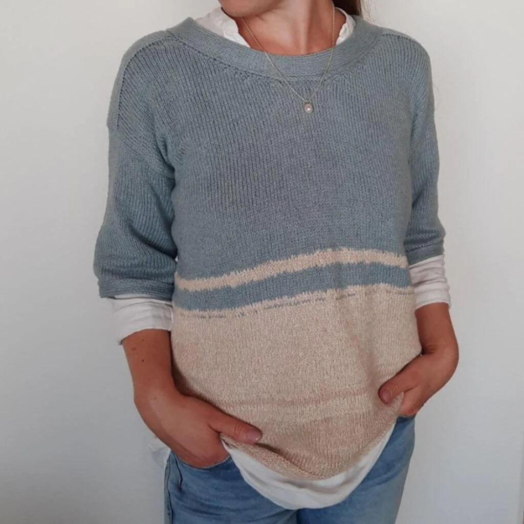 Pullover No Fluff Sweater Strickanleitung - Nadelmelodie (PDF) - Image 7