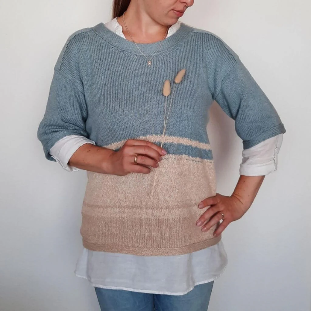 Pullover No Fluff Sweater Strickanleitung - Nadelmelodie (PDF) - Image 8