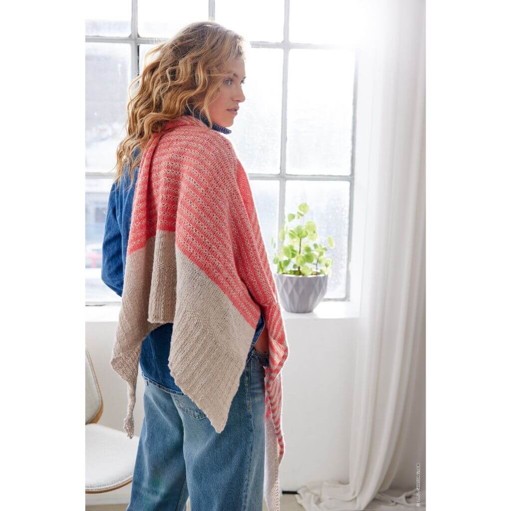 Dreieckstuch Nebelwald Strickanleitung - Lana Grossa (Heft) - Image 2