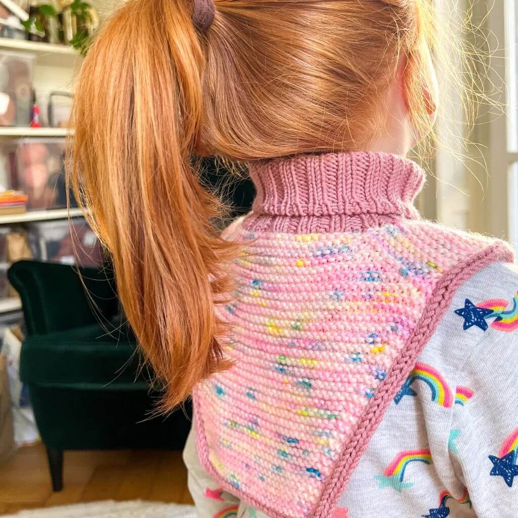 Schal Nomina Collar für Kinder Strickanleitung - Rust Knitwear (PDF) - Image 4