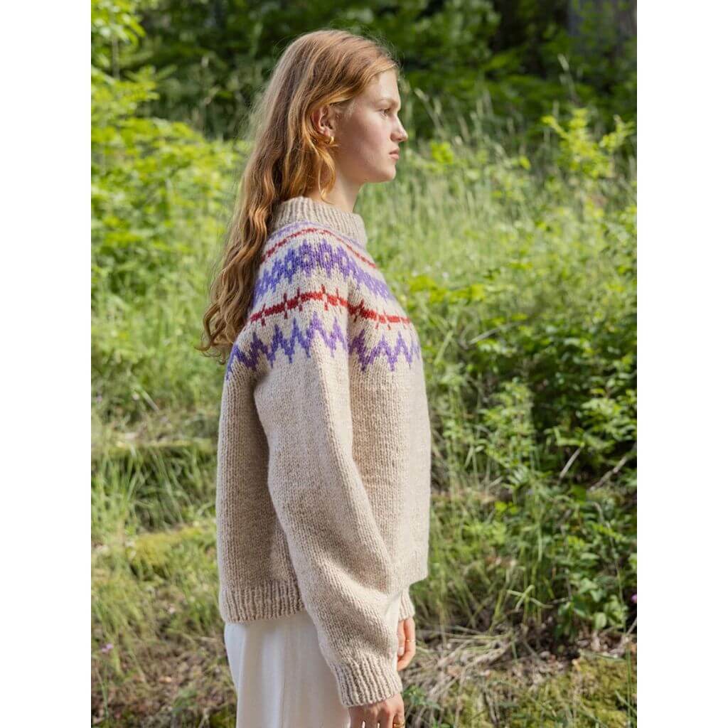 Norwegerpullover Damen Polar-Light Strickanleitung - Sandnes Garn (Heft) - Image 3