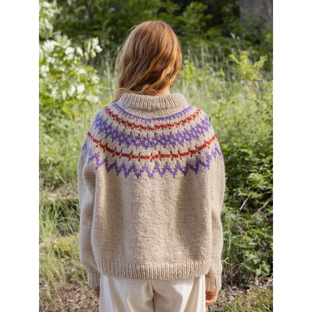 Norwegerpullover Damen Polar-Light Strickanleitung - Sandnes Garn (Heft) - Image 4