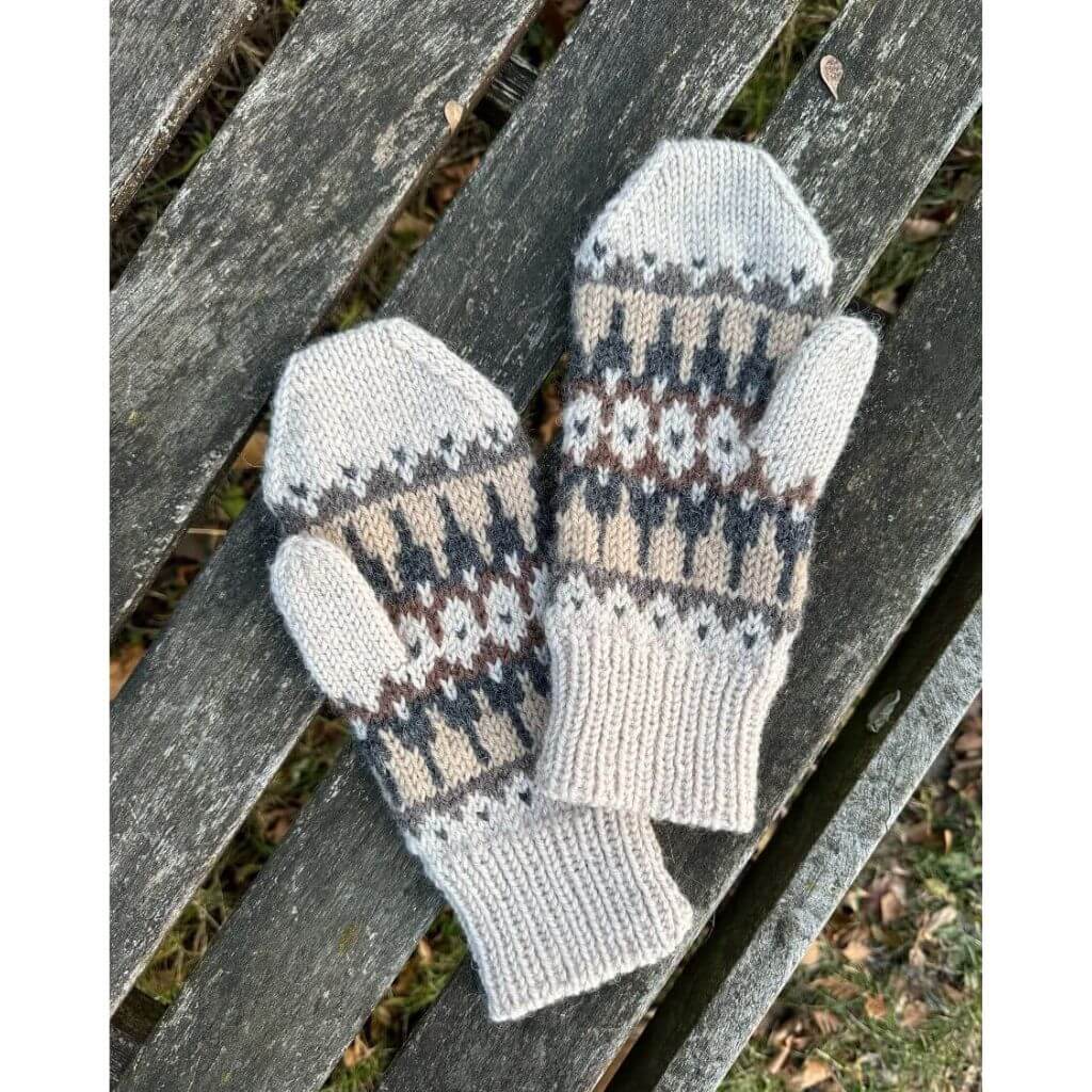 Fäustlinge Celeste Strickanleitung - PetiteKnit (Heft) - Image 3