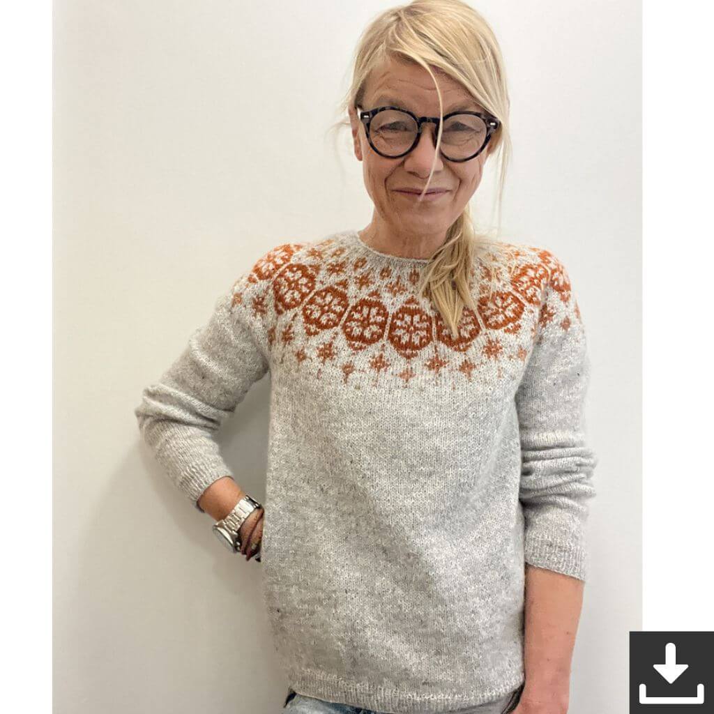 Pullover Christmas Belle Strickanleitung - Isabell Kraemer (PDF)