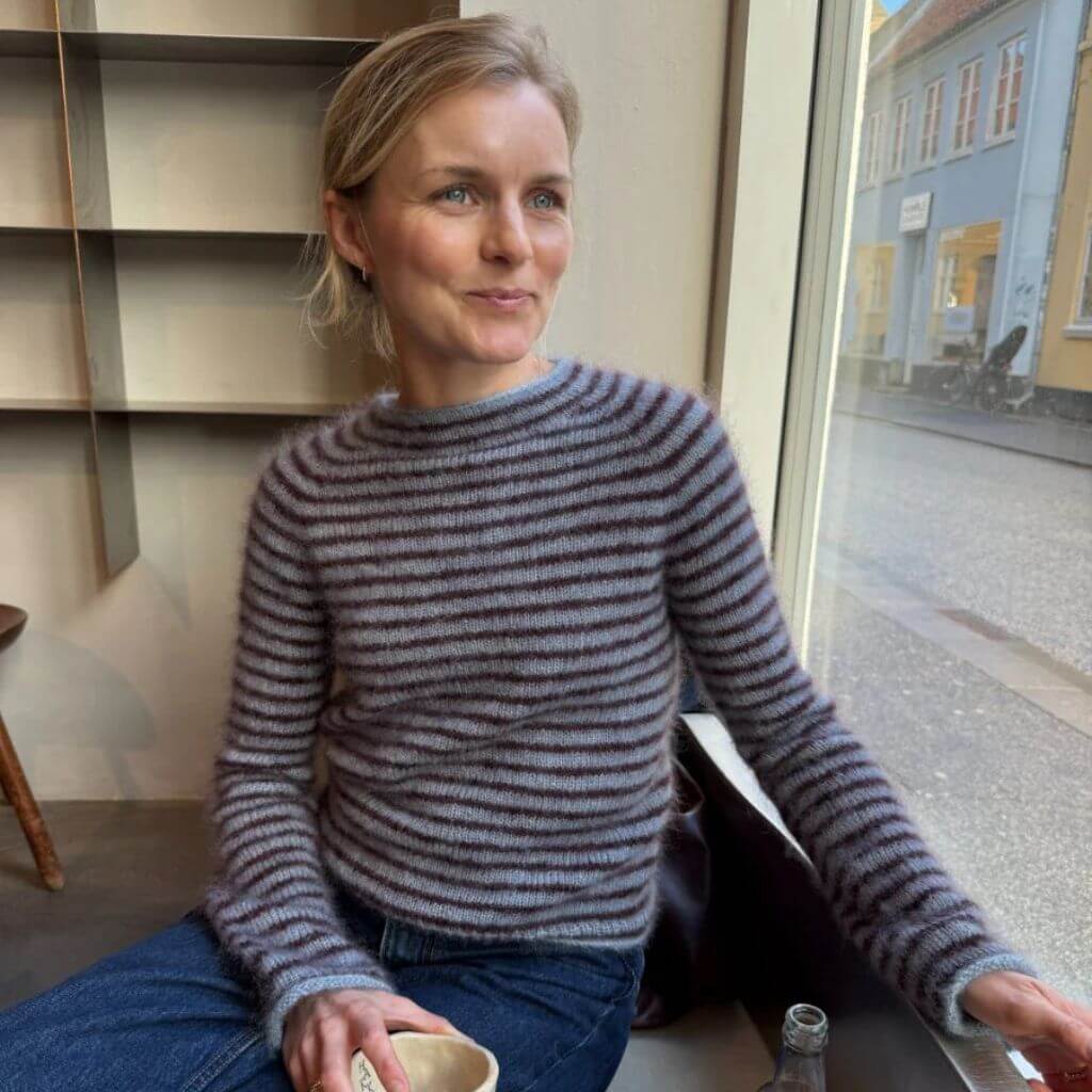 Pullover Frankie Blouse Strickanleitung - PetiteKnit (Heft)