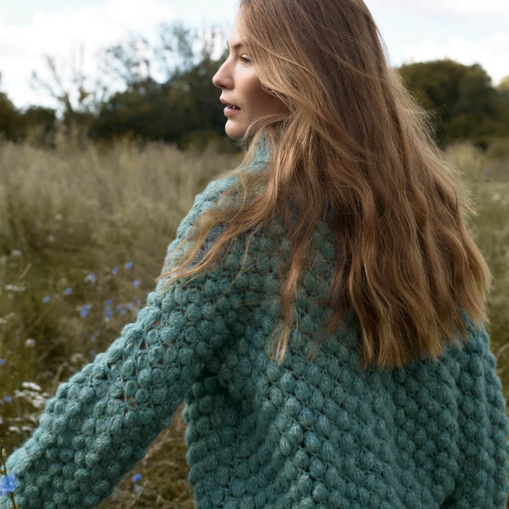 Pullover mit Noppen Häkelanleitung - Lana Grossa (Heft) - Image 2