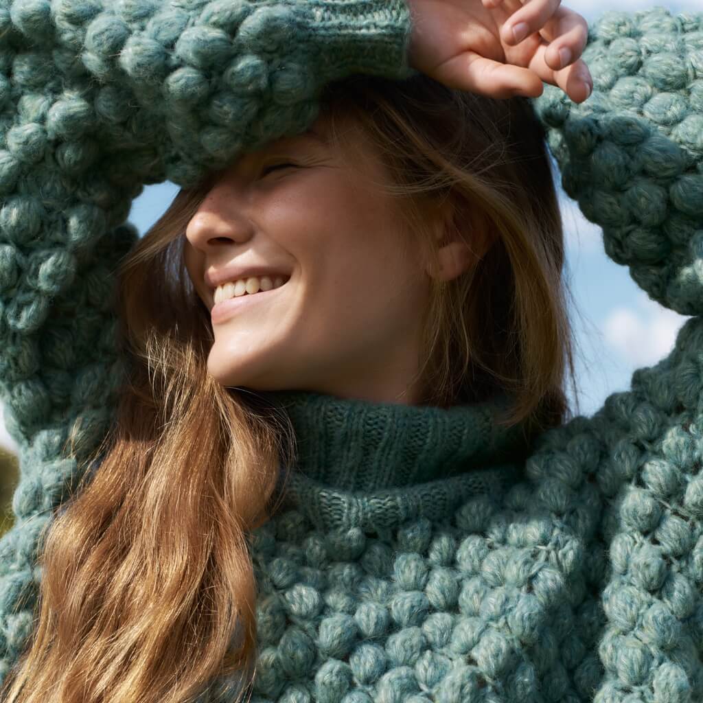Pullover mit Noppen Häkelanleitung - Lana Grossa (Heft) - Image 3