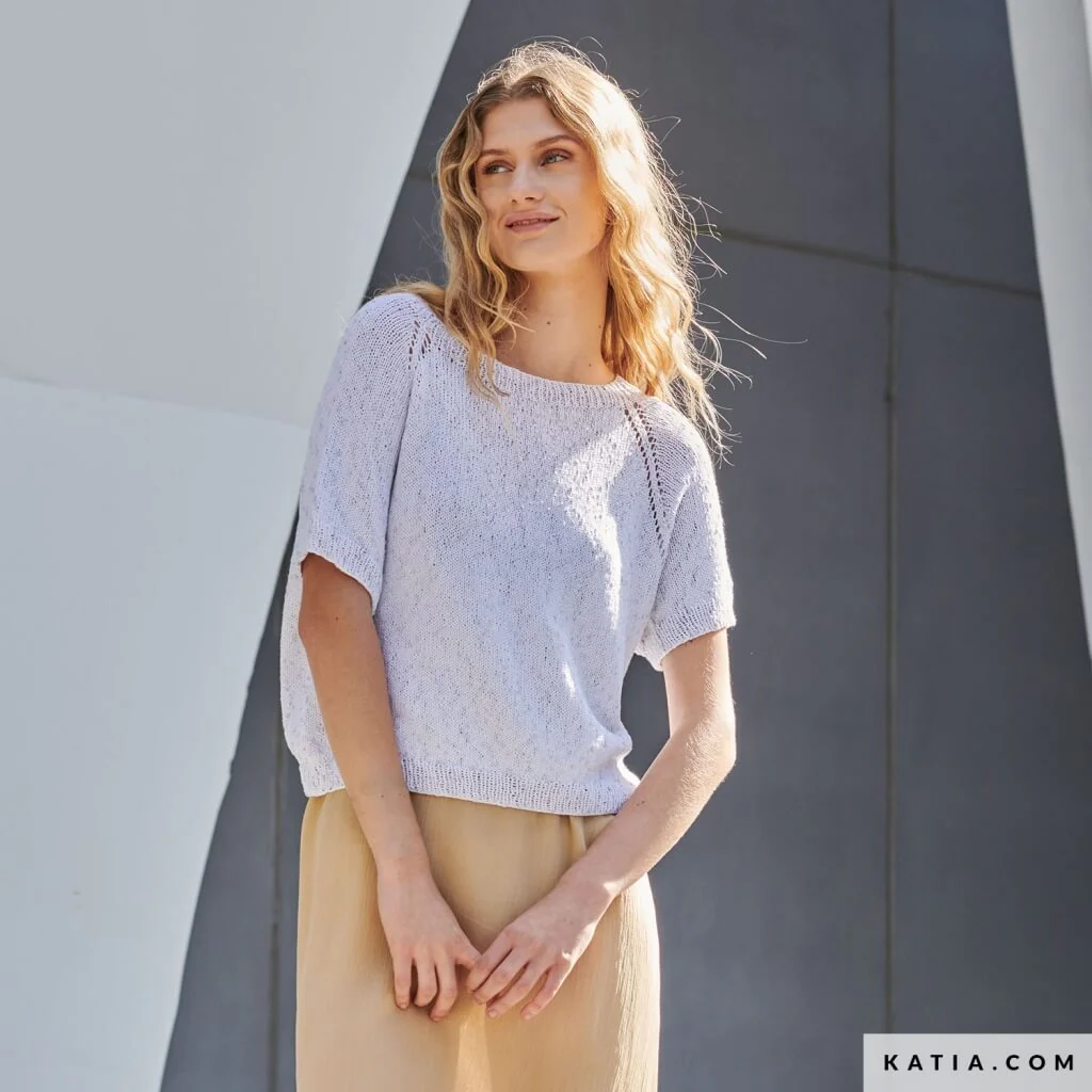 Raglanshirt Strickanleitung - Katia (Heft)