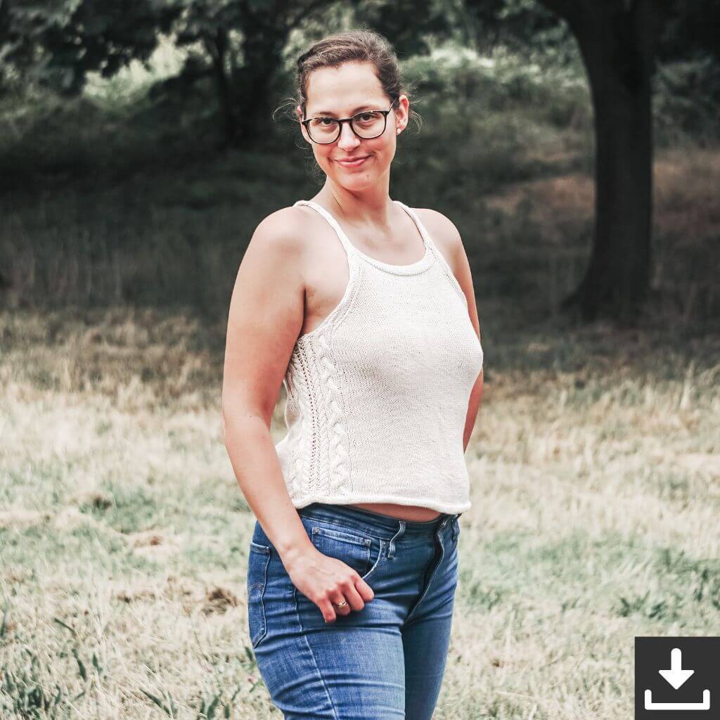 Ricardas Summertop Strickanleitung - Carolin Balmes (PDF)