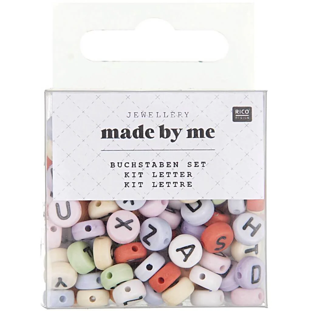 Rico Design Buchstaben-Set Pastell - 165 Stk.