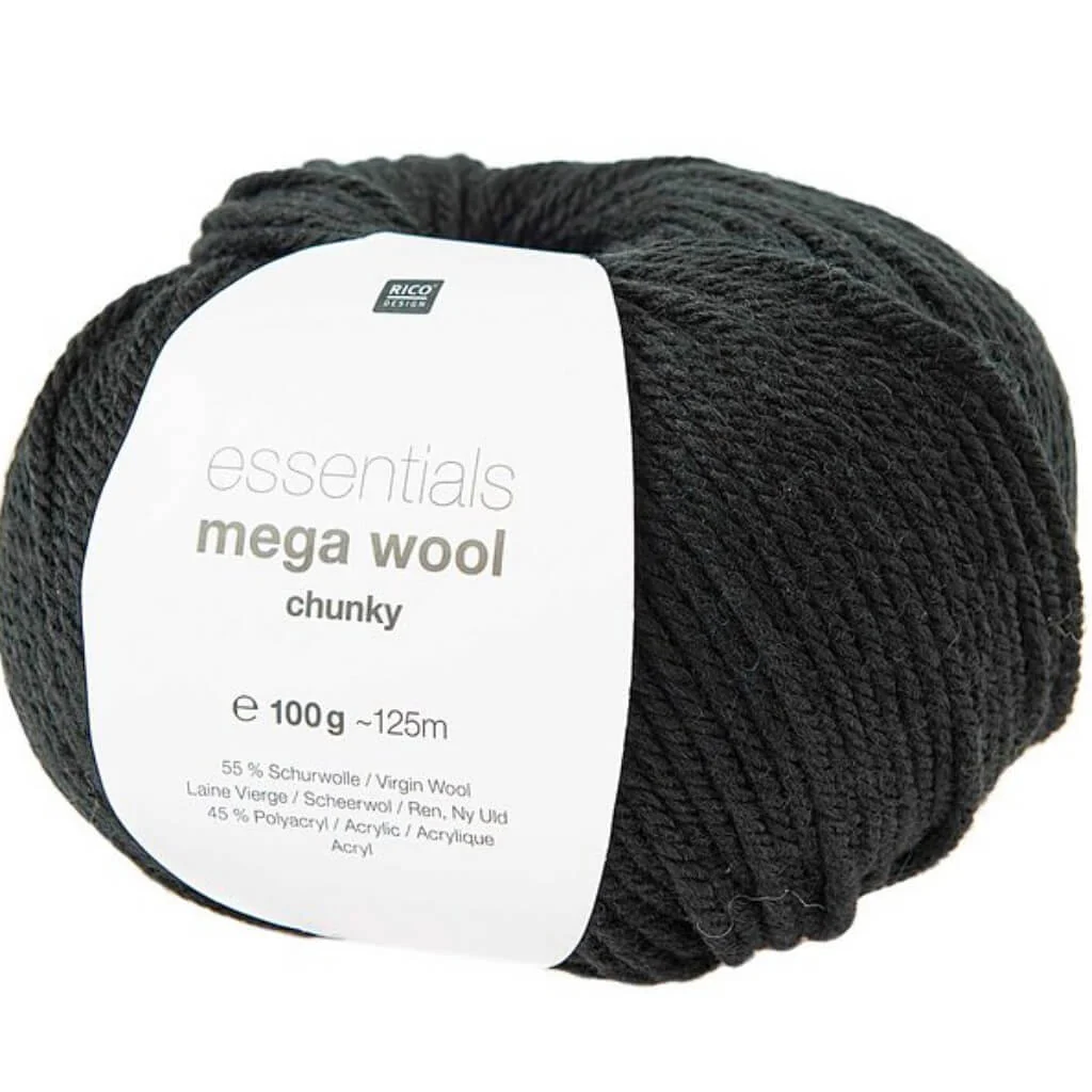 Rico Design Essentials Mega Wool Chunky 100g - Image 11