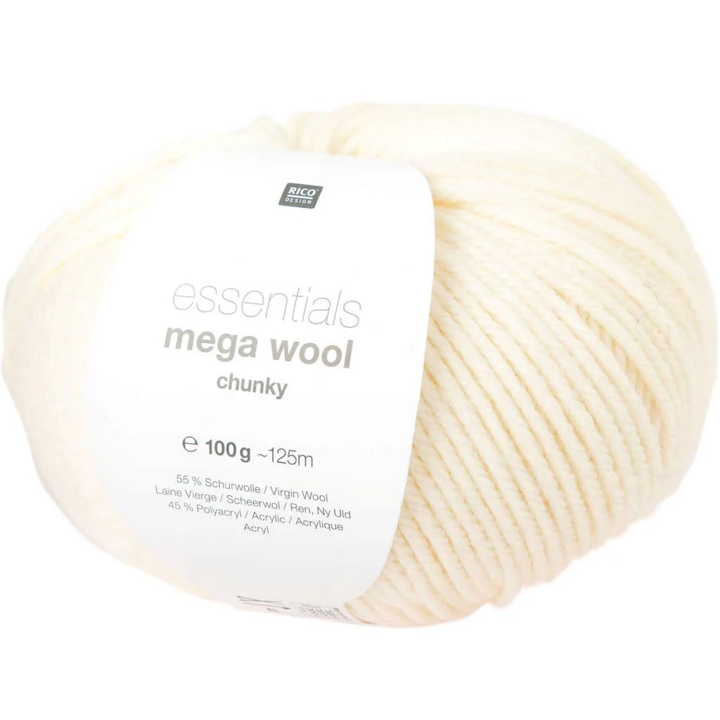 Rico Design Essentials Mega Wool Chunky 100g - Image 17