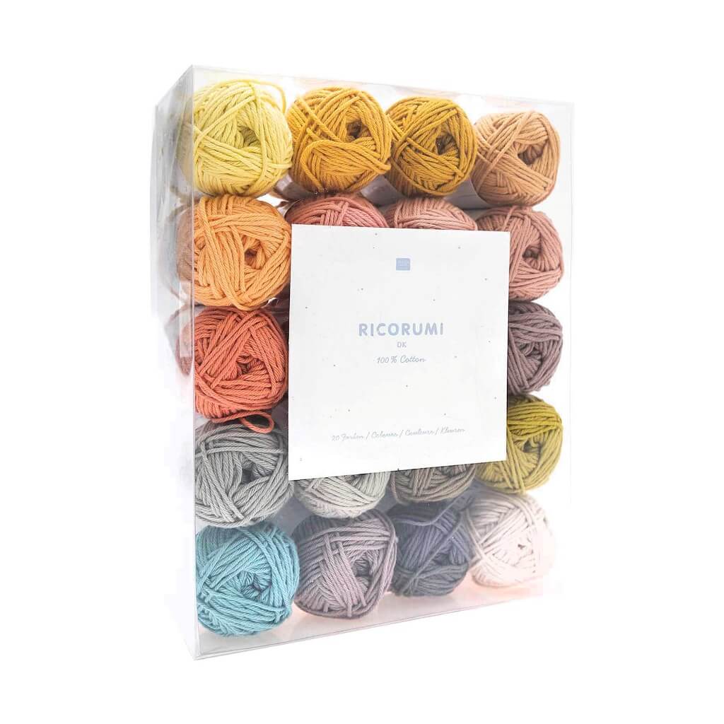 Rico Design Ricorumi Set Uni - 20 Farben Limited