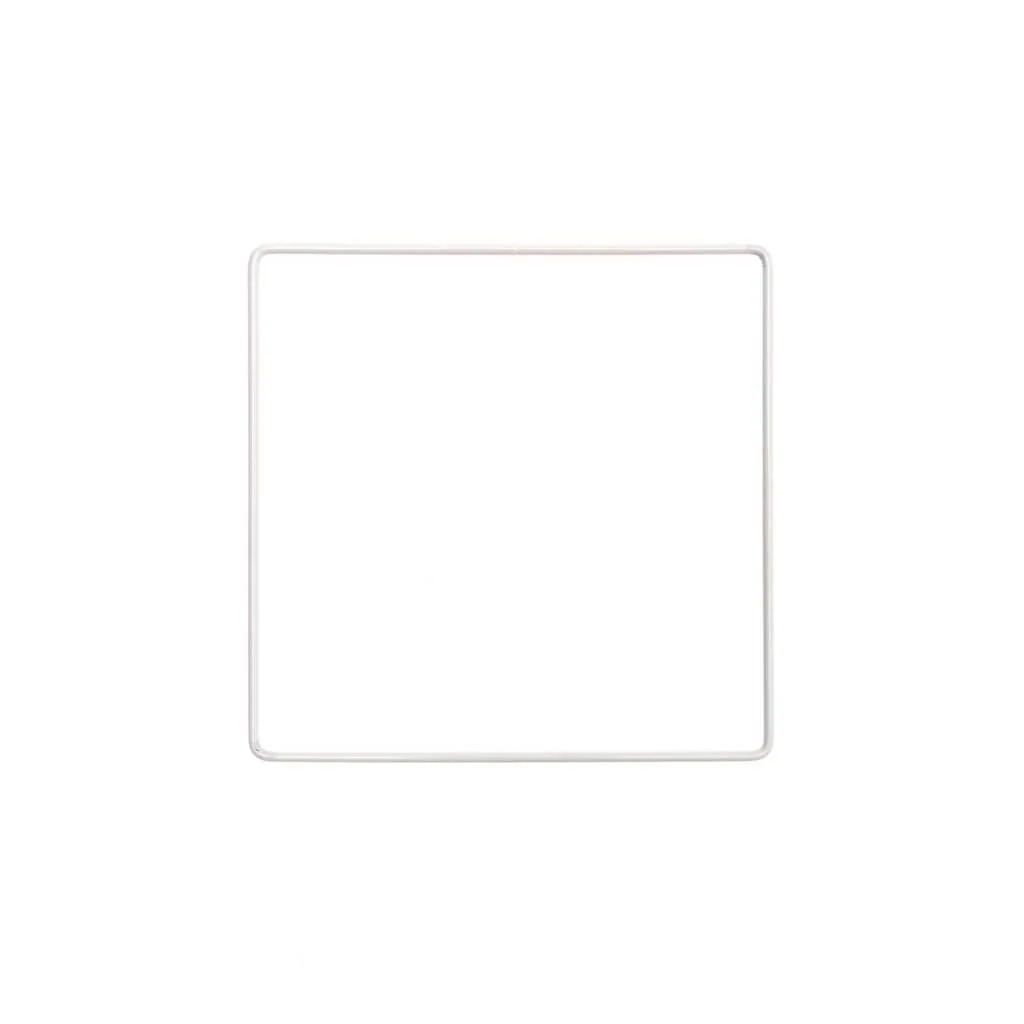 Rico Metallring Quadrat Weiss 10 - 30 cm - Image 6