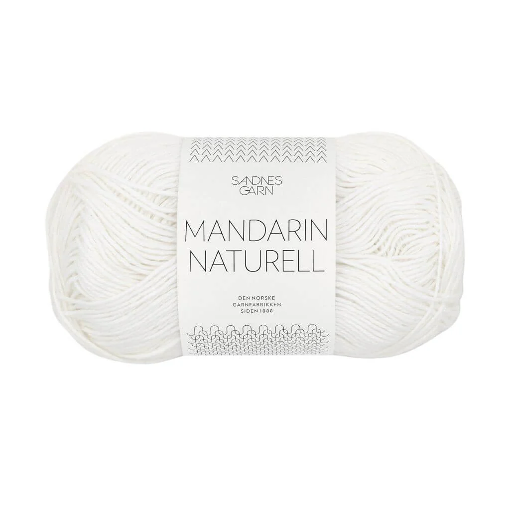 Sandnes Garn Mandarin Naturell - 50g