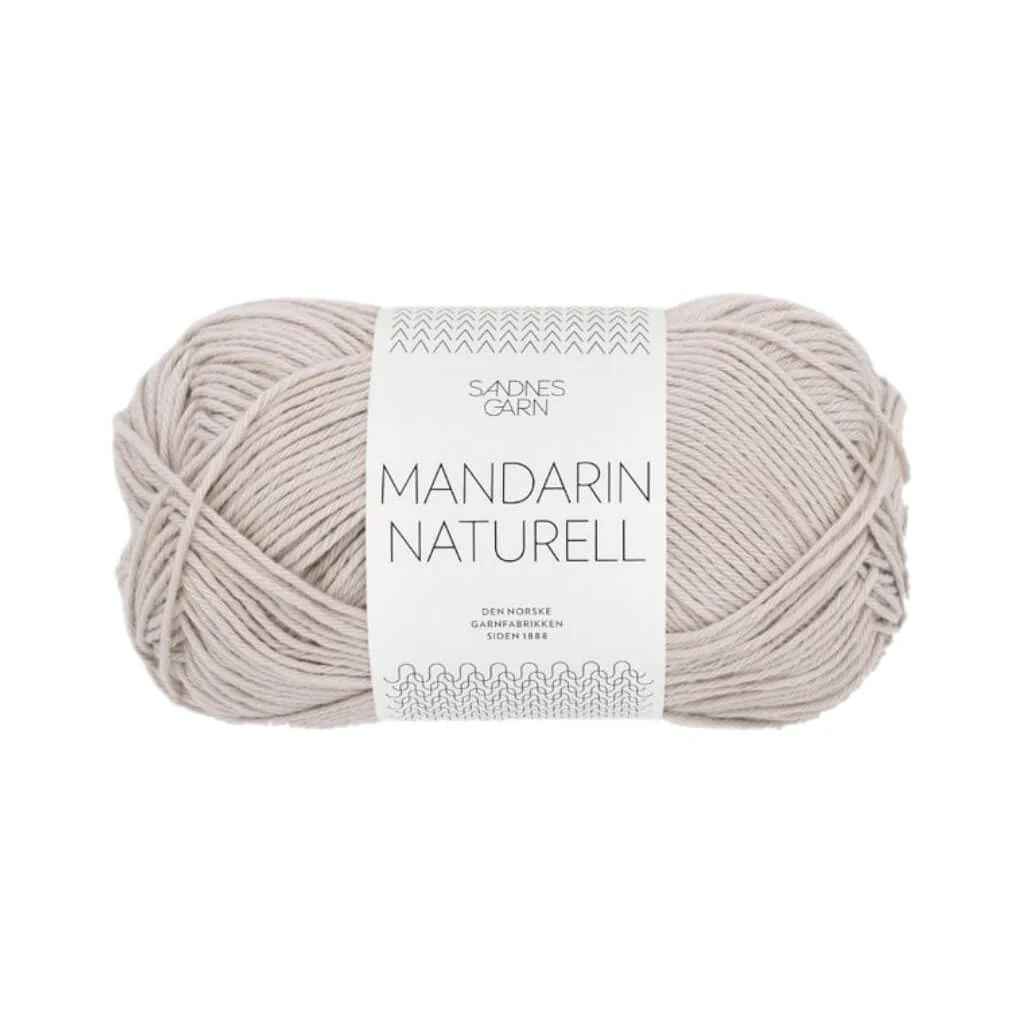 Sandnes Garn Mandarin Naturell - 50g - Image 8