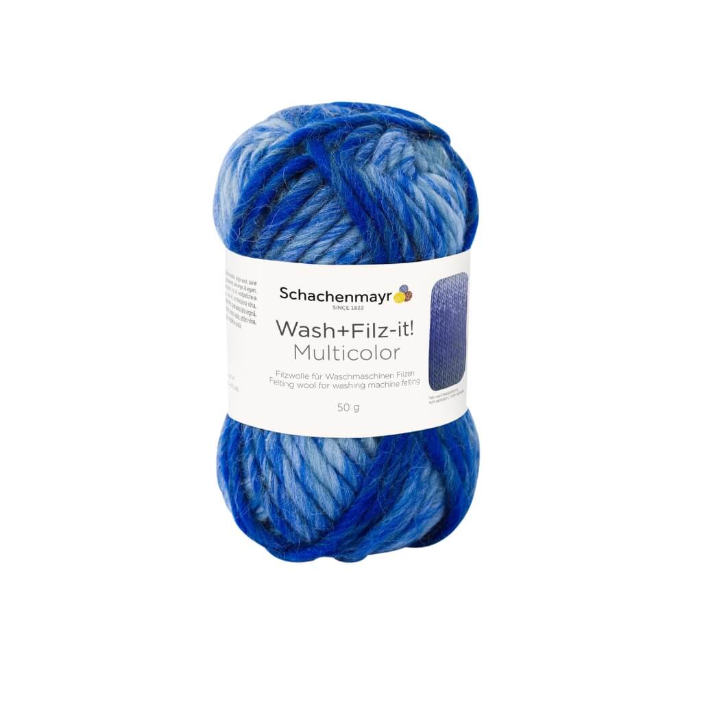 Schachenmayr Wash+Filz-it! Multicolor Filzwolle 50g - Image 3