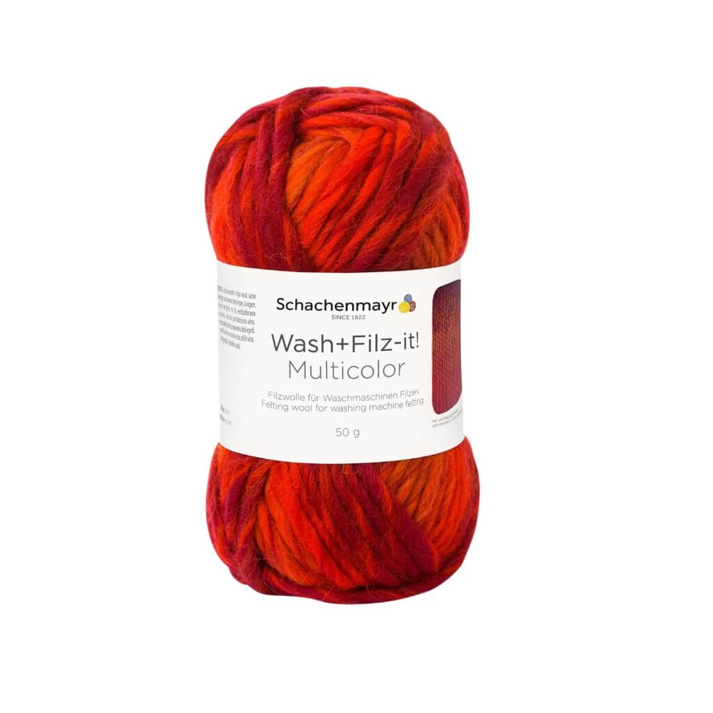 Schachenmayr Wash+Filz-it! Multicolor Filzwolle 50g - Image 5