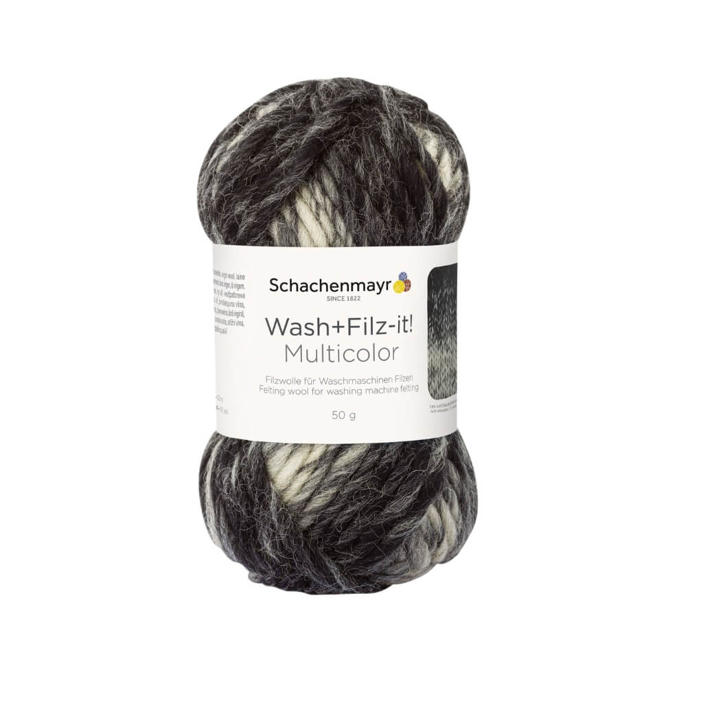 Schachenmayr Wash+Filz-it! Multicolor Filzwolle 50g - Image 6