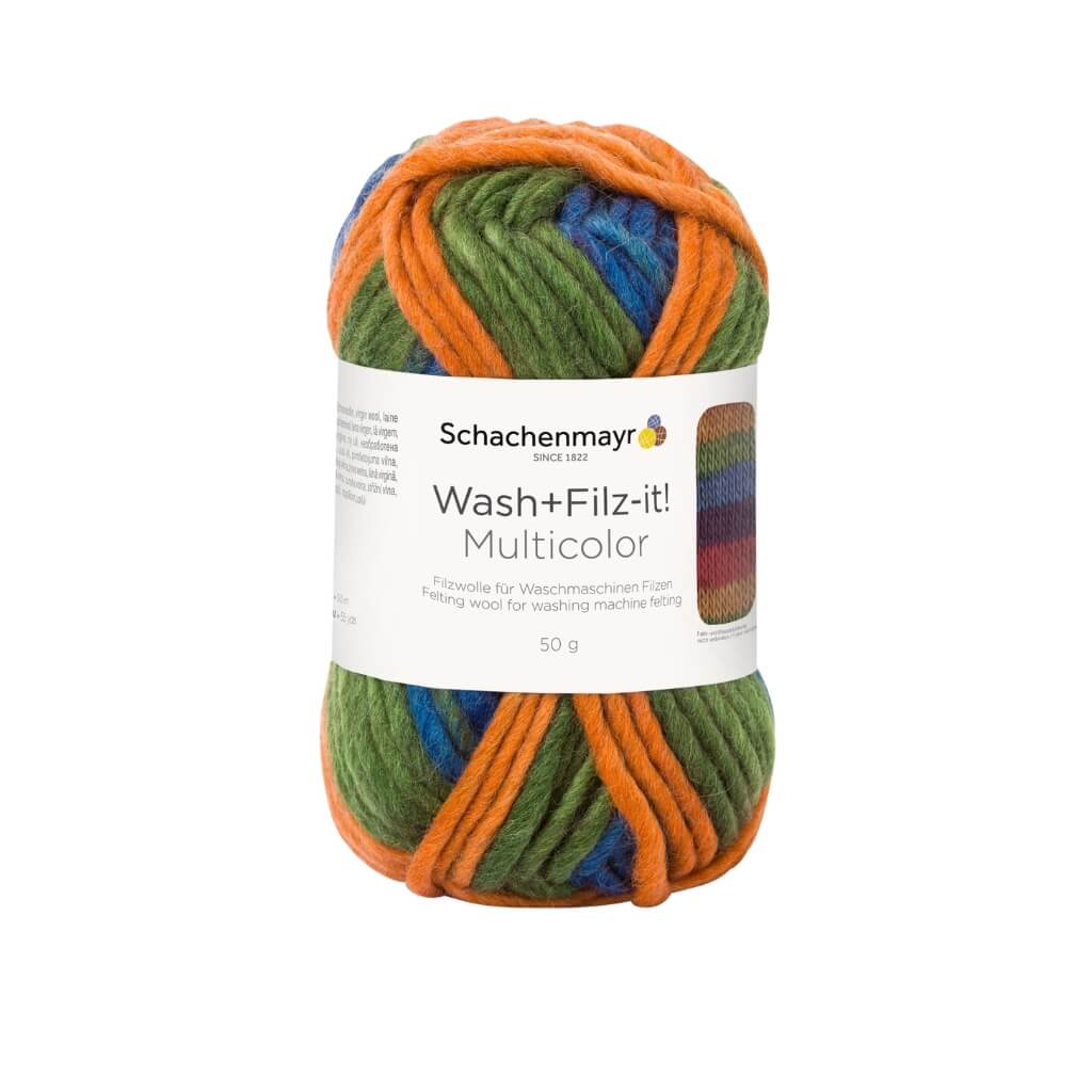 Schachenmayr Wash+Filz-it! Multicolor Filzwolle 50g - Image 7
