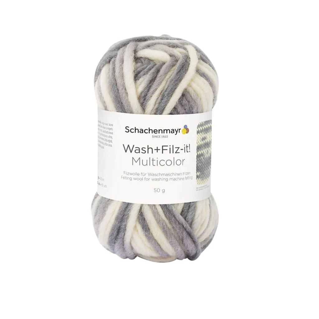 Schachenmayr Wash+Filz-it! Multicolor Filzwolle 50g - Image 8