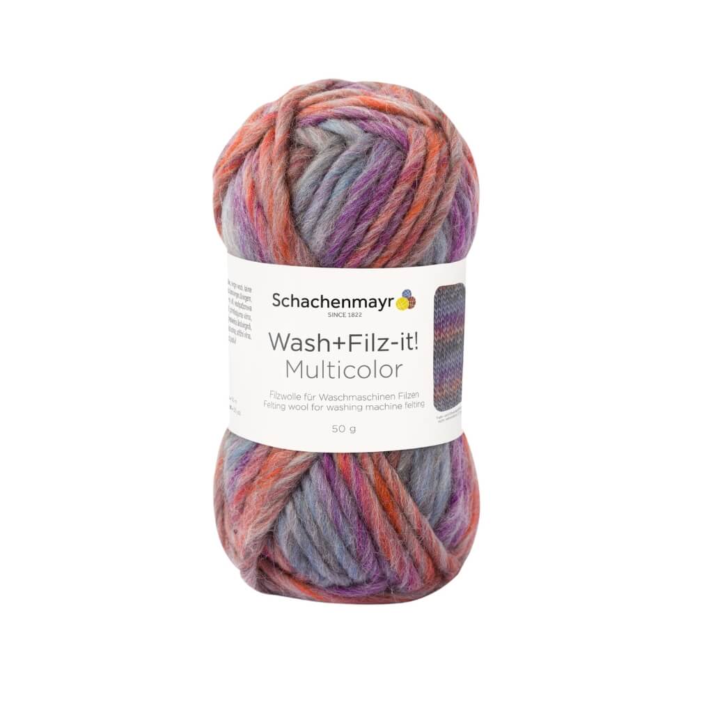 Schachenmayr Wash+Filz-it! Multicolor Filzwolle 50g - Image 9