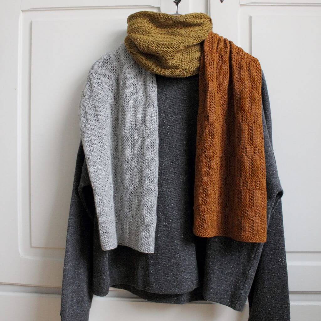 Schal Listopad Shawl Strickanleitug - Eviknitwear (PDF) - Image 3