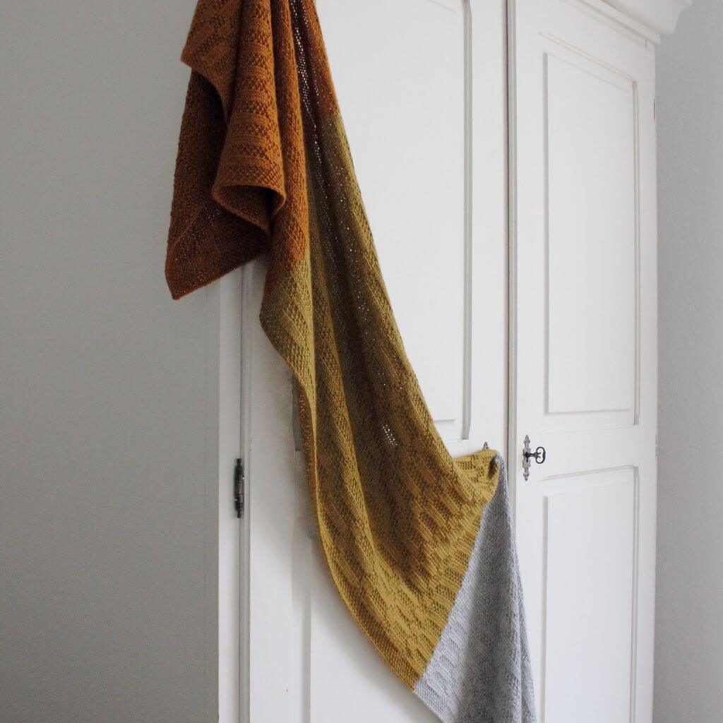 Schal Listopad Shawl Strickanleitug - Eviknitwear (PDF) - Image 7
