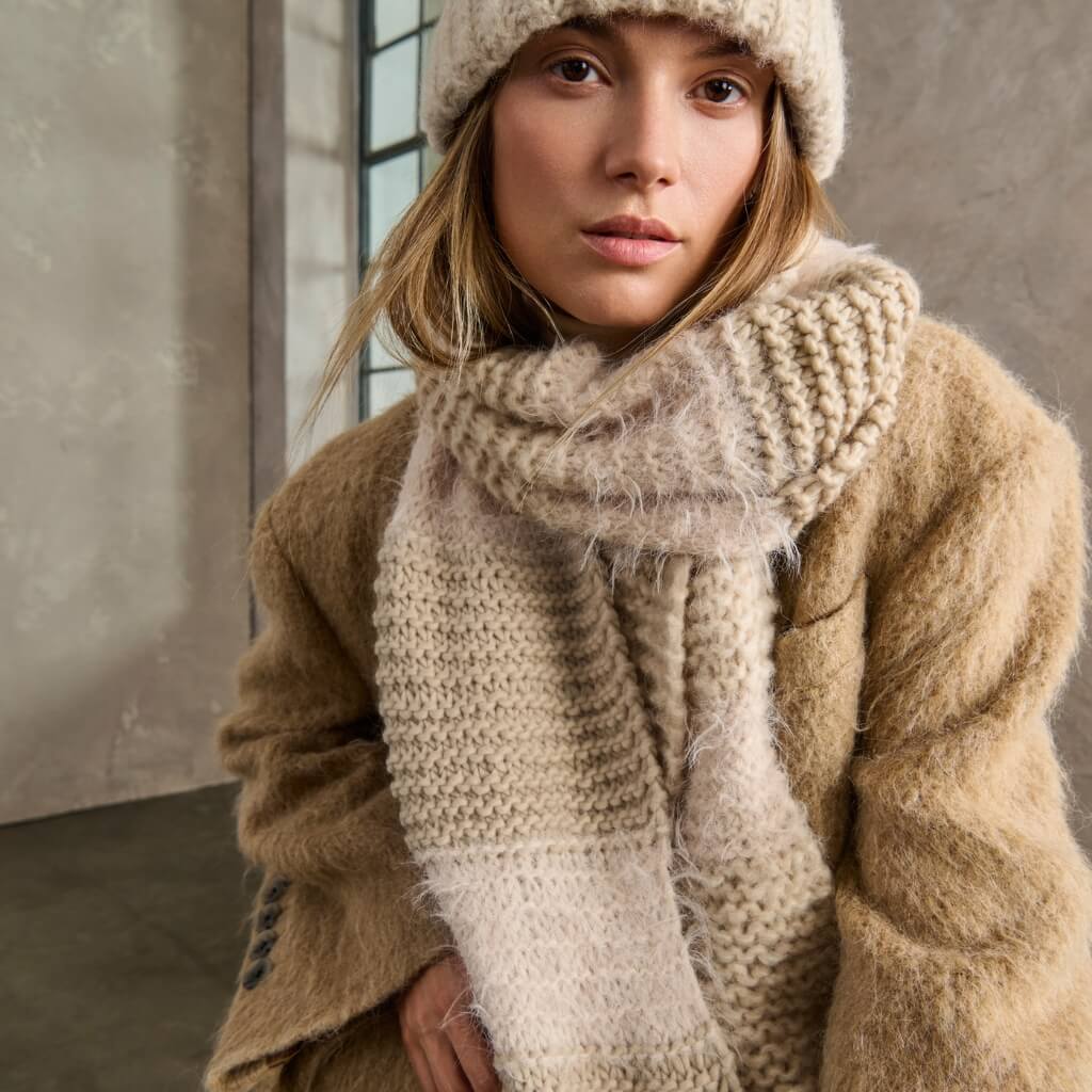 Schal mit Materialmix Strickanleitung - Lana Grossa (Heft) - Image 2