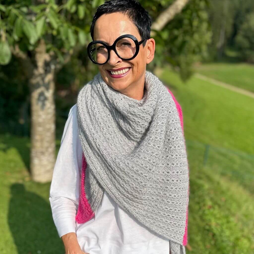 Schal Ros V-Shawl Strickanleitung - Kerstin Ritter (PDF) - Image 4