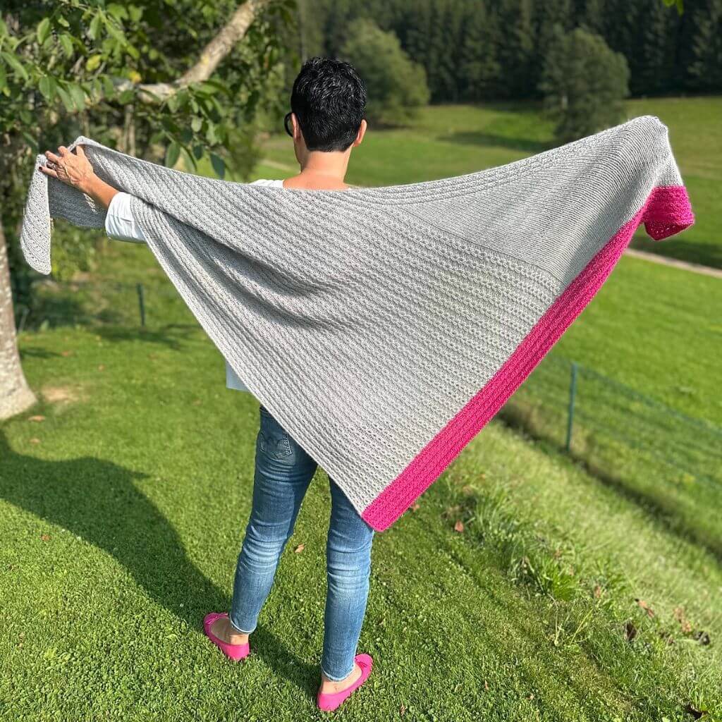 Schal Ros V-Shawl Strickanleitung - Kerstin Ritter (PDF) - Image 5