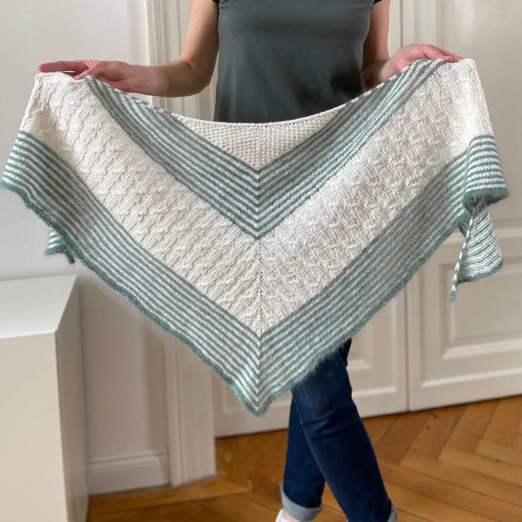 Schal Saba Shawl Strickanleitung - Christina Körber-Reith (PDF) - Image 6