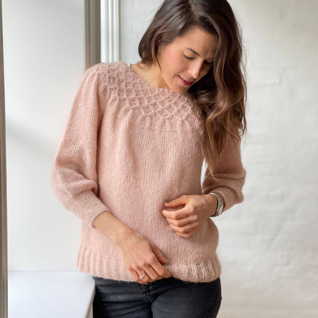Schön Smock Sweater Strickanleitung - CaMaRose (PDF) - Image 6