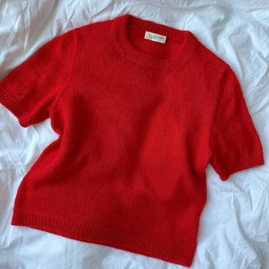 Shirt Poppy Tee Strickanleitung - PetiteKnit (Heft) - Image 6