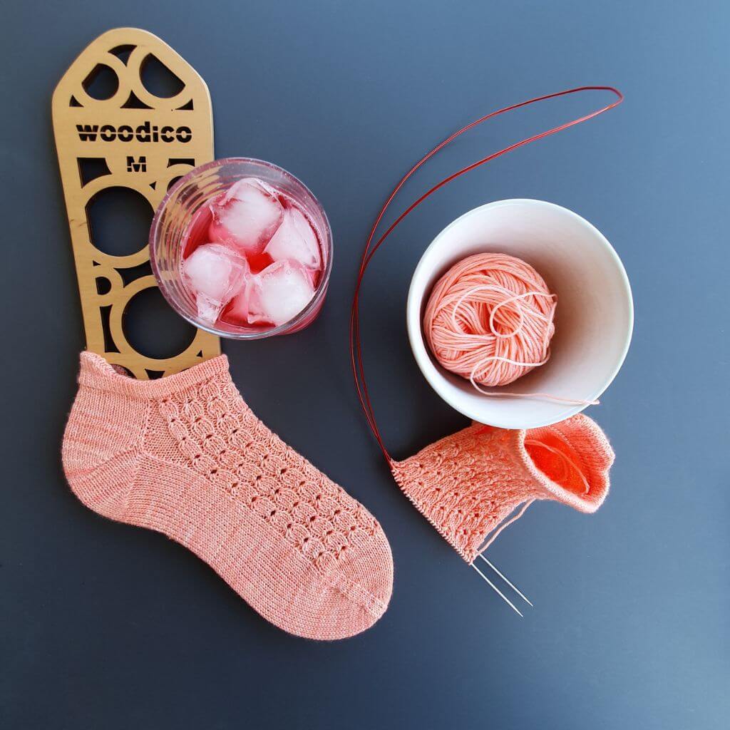 Socken Hazel Shorties Strickanleitung - Ducathi (PDF) - Image 2