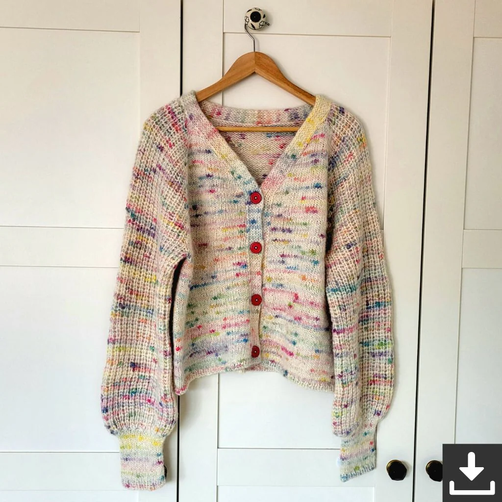 Strickjacke Homeland Cardigan Strickanleitung - Nadelmelodie (PDF)