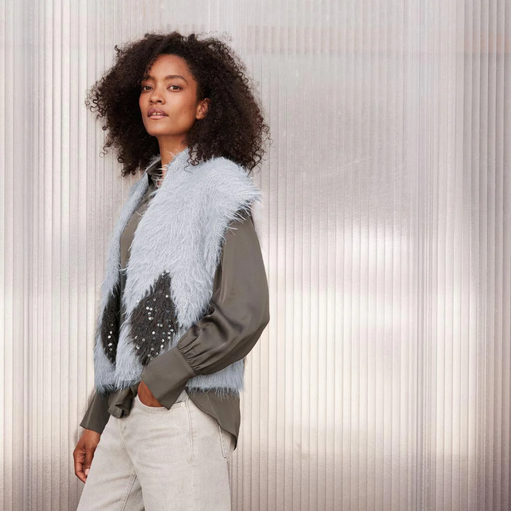 Stylische Weste Strickanleitung - Lana Grossa (Heft)