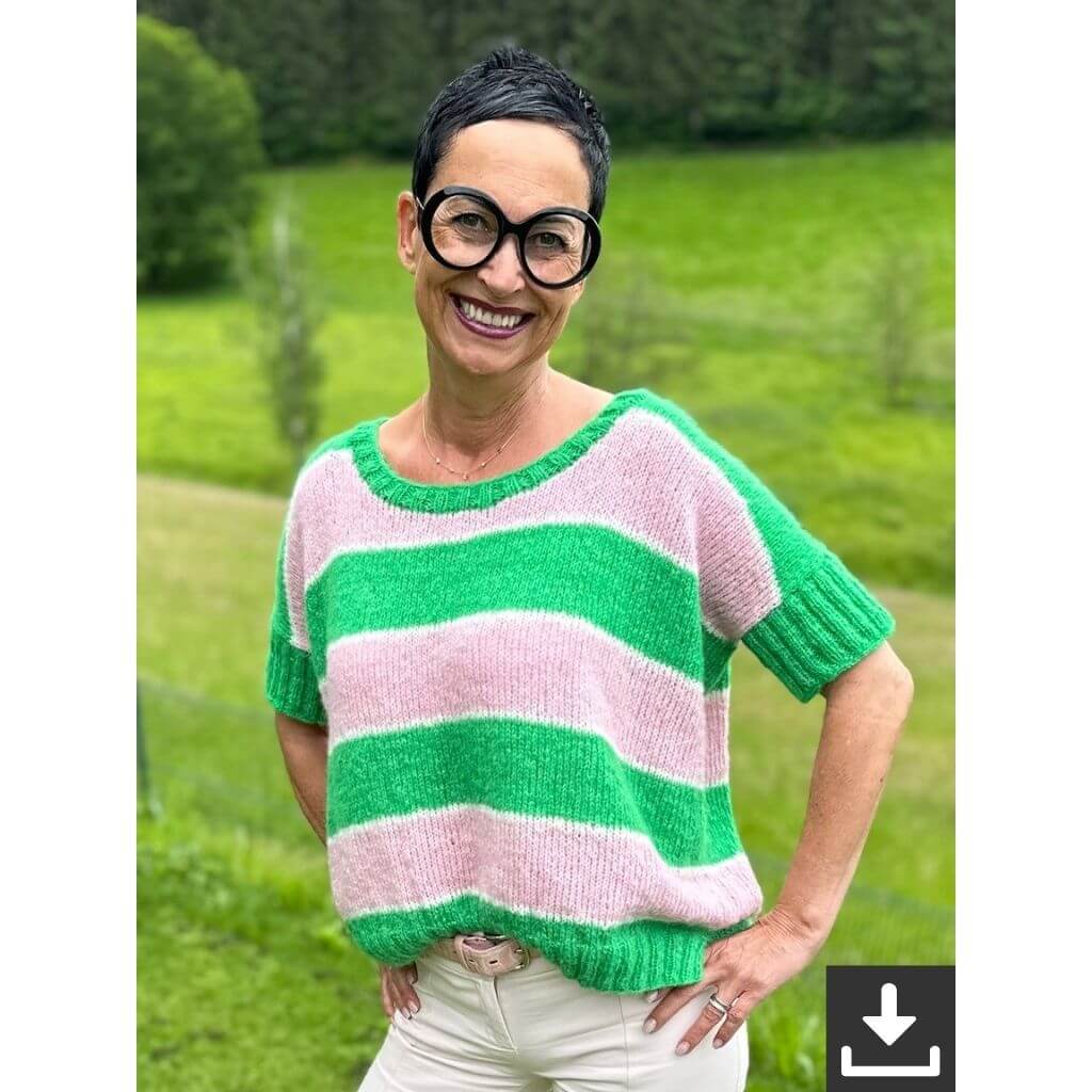 Sweater Missandei Strickanleitung - Kerstin Ritter (PDF)