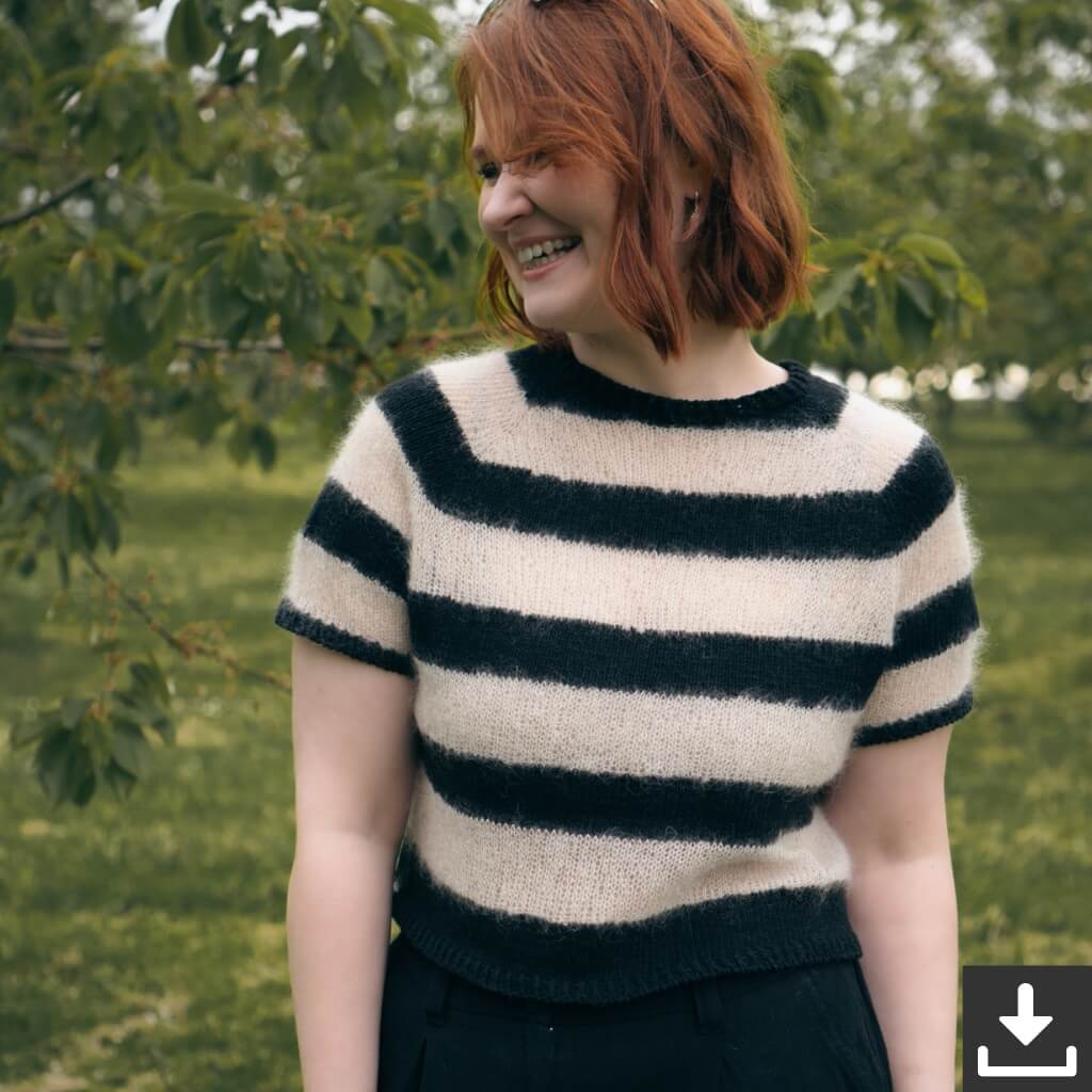 Tilda Top Strickanleitung - Yarn Me Up (PDF)