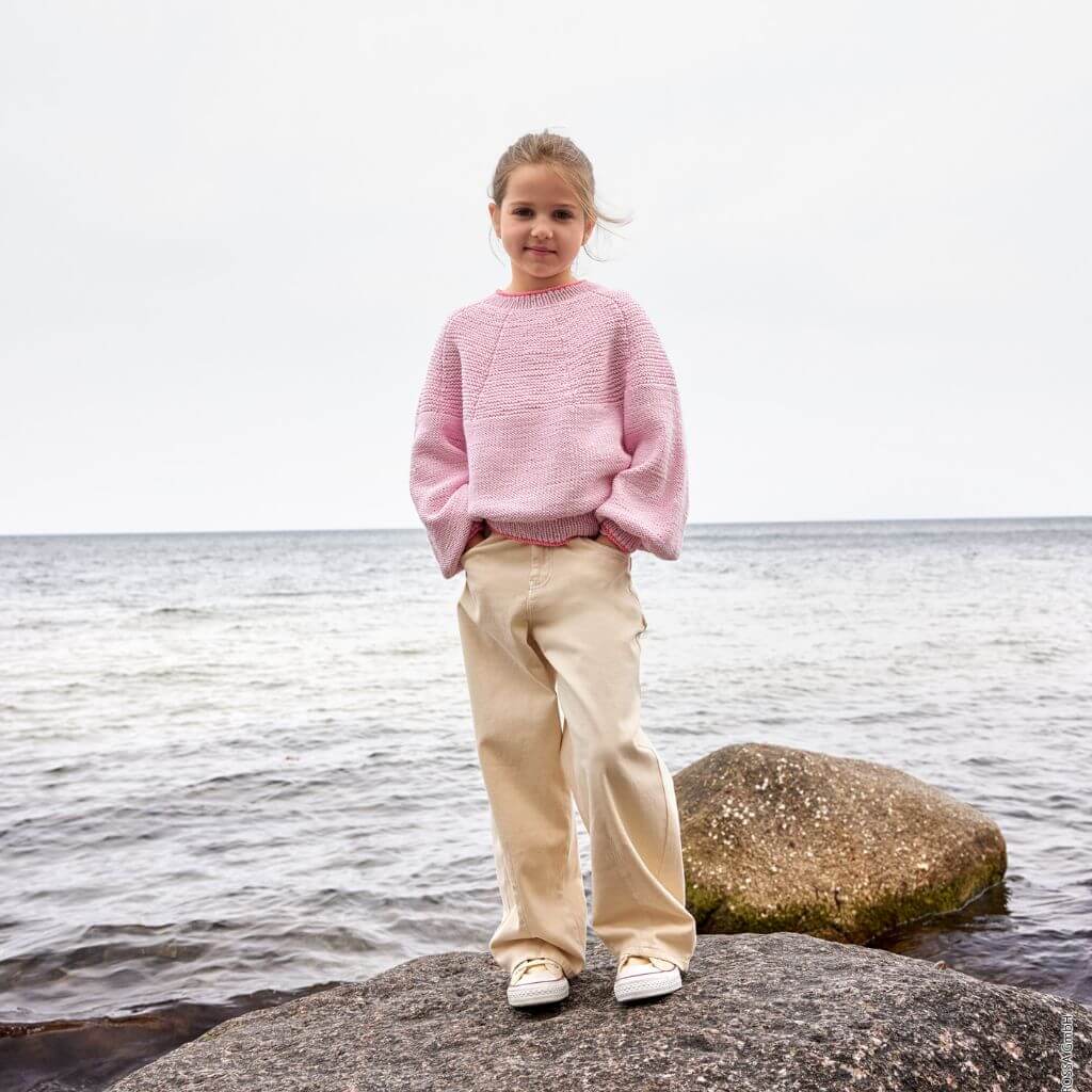 Top Down Kinderpullover Strickanleitung - Lana Grossa (Heft)