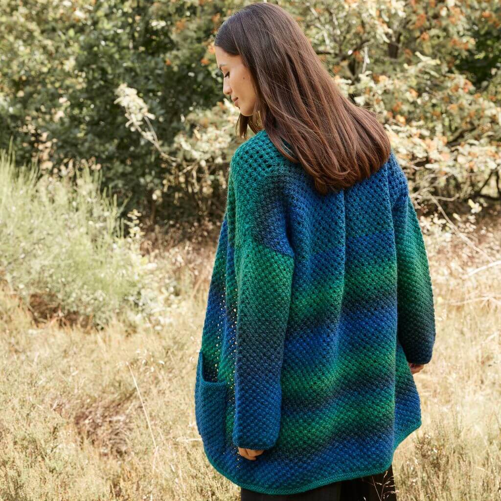 Cardigan im Lochmuster Strickanleitung - Lana Grossa (Heft) - Image 2