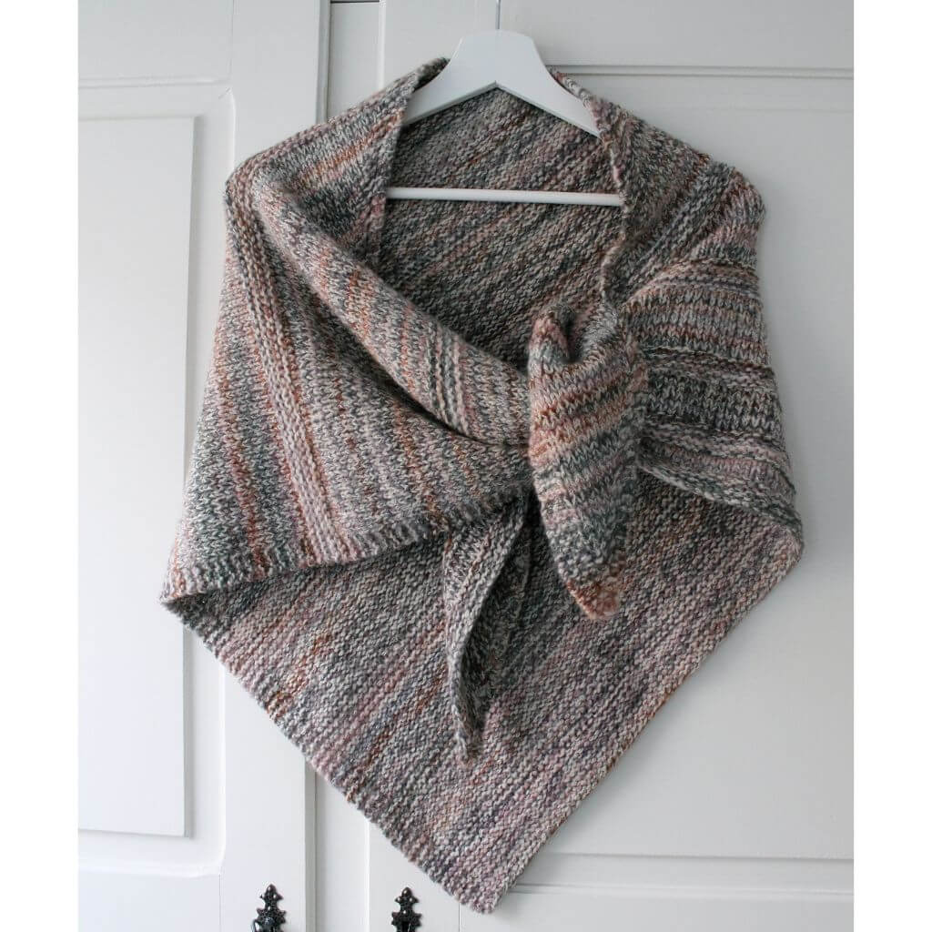 Tuch Wintertage Shawl Strickanleitung - Eviknitwear (PDF) - Image 4