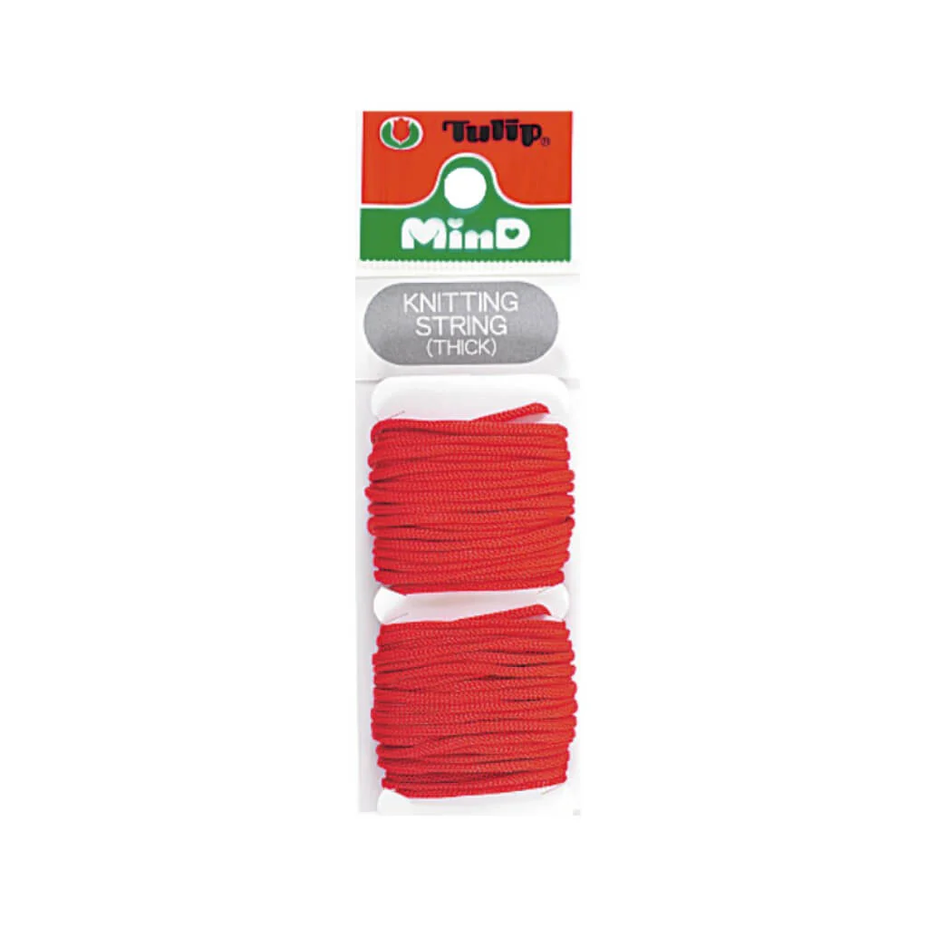 Tulip Strickschnur rot