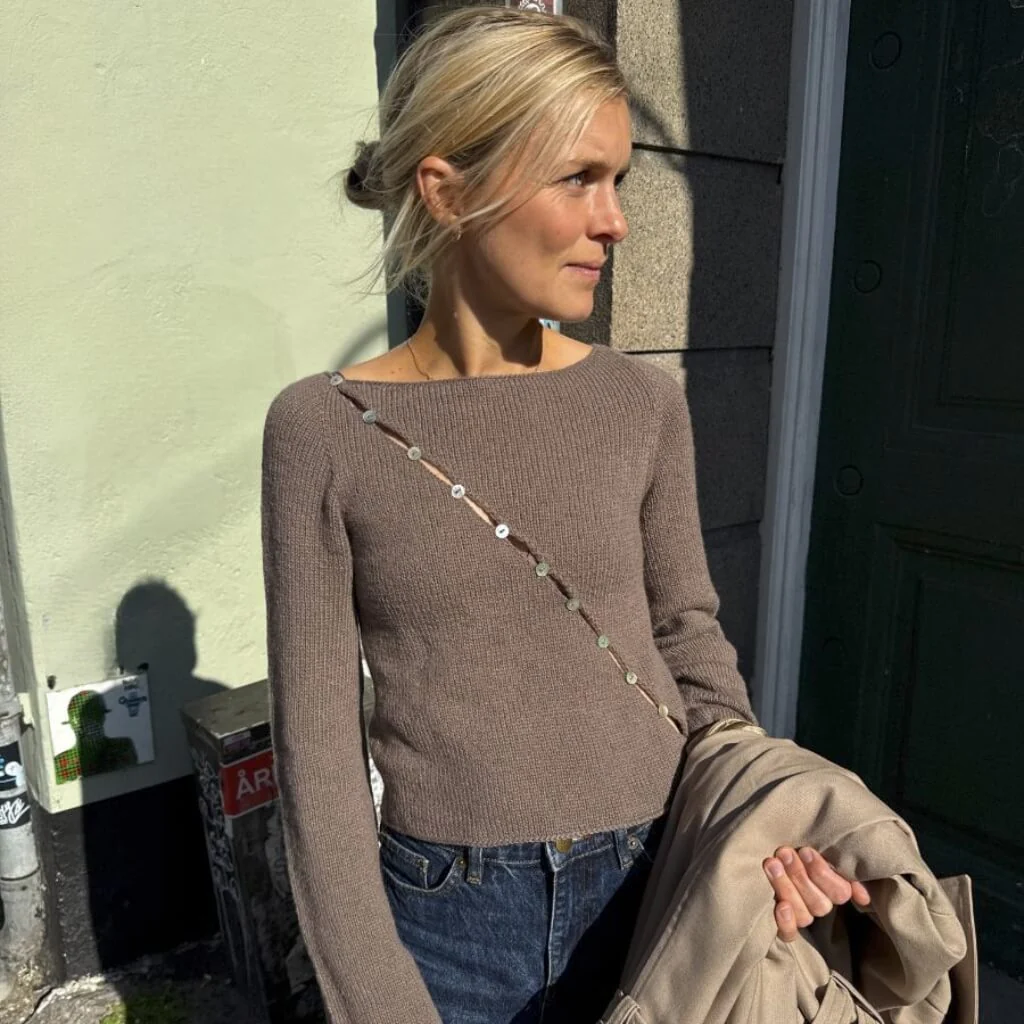 Valerie Blouse Strickanleitung - PetiteKnit (Heft)