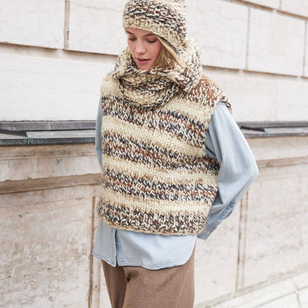 Warmer Slipover Strickanleitung - Lana Grossa (Heft) - Image 2