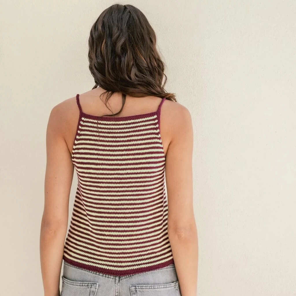 West Singlet Top Strickanleitung - Sandnes Garn (Heft) - Image 4