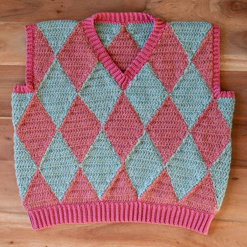 Weste Sparkling Vest Häkelanleitung - Wisteria Knitting (PDF) - Image 4
