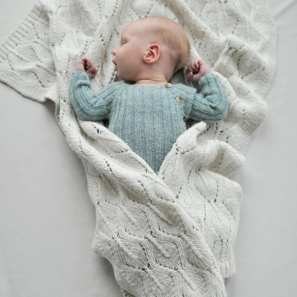 Babydecke Lille Spire Strickanleitung - Yndestrikk (PDF) - Image 2